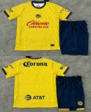 2024-2025 America club yellow soccer jerseys home