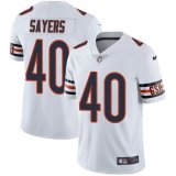 Nike Chicago Bears #40 Gale Sayers white Color Rush Limited Jerseys
