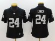 Women Oakland Raiders Charles Woodson 24 nike black Color Rush Limited Jersey