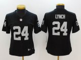 Women Oakland Raiders Charles Woodson 24 nike black Color Rush Limited Jersey
