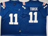 Jordan Florida Gators #11 Kyle Trask blue College Football Jersey-PNS 01