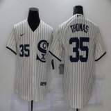 Chicago White Sox #35 Thomas white majestic Baseball Jersey Dream version -BD
