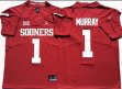 2018 Oklahoma Sooners #1 Kyler Murray red New College Football Jerseys