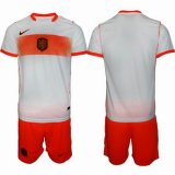2026-2027 Netherlands team white orange soccer jerseys away