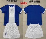 2026-2027 Birmingham club blue white kid soccer jerseys Fourth away