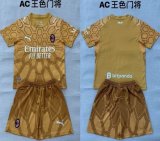 2026-2027 AC Milan club gold goalkeeper soccer jerseys