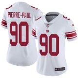 Women Giants #90 Jason Pierre-Paul Nike white Color Rush Limited Jersey