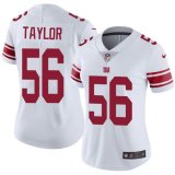 Women Giants #56 Lawrence Taylor Nike white Color Rush Limited Jersey