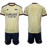 2026-2027 Arsenal Club yellow Navy soccer jerseys second away