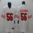 49ers #56 Kwon Alexander white nike Color Rush Limited Jerseys 01