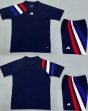 Custom Adidas navy soccer jersey 01