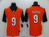 Nike Cincinnati Bengals #9 Joe Burrow orange Color Rush Limited Jersey