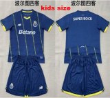 2026-2027 Porto club blue kid soccer jerseys Fourth away