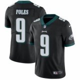 Youth Nike Philadelphia Eagles #9 Nick Foles black Color Rush Limited Jersey