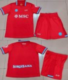 2026-2027 Napoli club red soccer jerseys second away