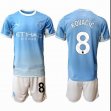 2027-2027 Manchester City Club #8 KOVACIC skyblue white soccer jerseys home