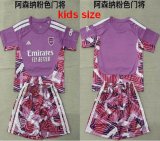 2026-2027 Arsenal Club pink kids goalkeeper soccer jerseys