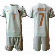 2026-2027 France team #7 DEMBELE light green soccer jerseys away