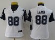 Women Nike Dallas Cowboys #88 CeeDee Lamb white Color Rush Limited Jersey