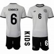 2025-2026 Germany Team #6 KIMMICH white kid soccer jersey home