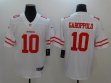 49ers #10 Jimmy Garoppolo nike white Color Rush Limited Jersey