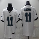Philadelphia Eagles #11 Carson A.J. Brown white Color Rush Limited Jersey-BD