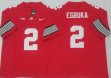 Ohio State Buckeyes #2 meka Egbuka red college football jerseys