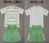 2025-2026 Celtic FC club white green kid soccer jerseys second away