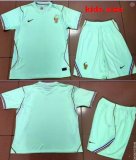 2026-2027 France team light green kid soccer jerseys away