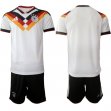 2026 World Cup Germany Team white black soccer jerseys home