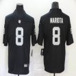 Oakland Raiders #8 Mariota Nike black Color Rush Limited Jersey