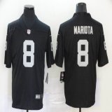 Oakland Raiders #8 Mariota Nike black Color Rush Limited Jersey