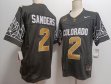 Retro Brand Colorado #2 Shedeur Sanders black college football jerseys-XST