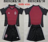 2026-2027 Spain team red black kdis goalkeeper soccer jerseys
