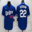 Nike Los Angeles Dodgers 22 Clayton Kershaw black majestic baseball jerseys