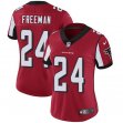 Women Nike Atlanta Falcons #24 Devonta Freeman red color Rush Limited Jersey