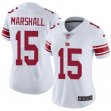 Women Giants #15 Brandon Marshall Nike white Color Rush Limited Jersey