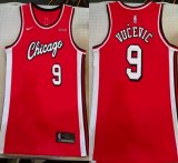 Nike Chicago Bulls #9 Vucevic red basketball jerseys-XD