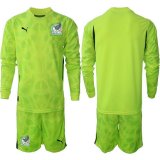 2025 -2026 Mexico team green goalkeeper long sleeves soccer jerseys