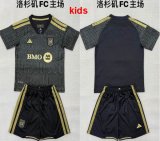 2026-2027 Los Angeles FC club black yellow kid soccer jerseys home