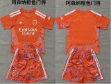 2026-2027 Arsenal Club orange goalkeeper soccer jerseys