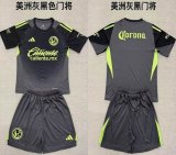 2025-2026 America club gray black goalkeeper soccer jerseys