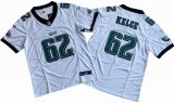 Philadelphia Eagles 62# Jason Kelce White Nike Vapor F.U.S.E. Limited Jerseys