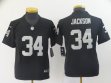 Youth Nike Oakland Raiders #34 Bo Jackson black Color Rush Limited Jersey