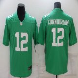 Nike Philadelphia Eagles #12 Randall Cunningham green Color Rush Limited Jersey
