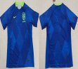 2025-2026 Brazil team thailand version blue soccer jerseys away