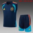 2026-2027 Spain team navy soccer vest uniforms D26016