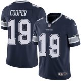 Nike Cowboys #19 Amari Cooper blue Color Rush Limited Jersey