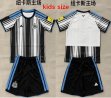 2026-2027 Newcastle club black white kids soccer jerseys home