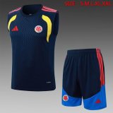 2026-2027 Colombia team navy soccer vest uniforms D26022